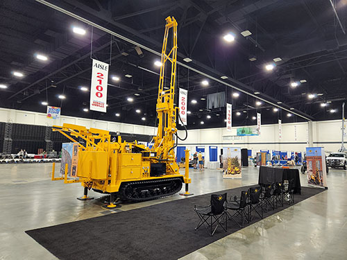 Central Mine Equipment Company Display at 2022 South Atlantic Jubilee