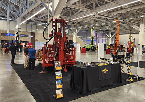 Central Mine Equipment Company Display at 2024 NDA DrillExpo in Cleveland, OH