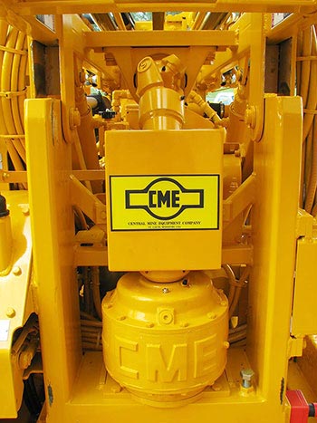 CME-45C/300 Track Mounted Drill Track Carrier Rotary Drive