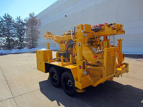 CME-45C Trailer Mounted Drill