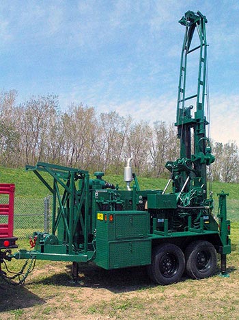 CME-55LC Trailer Mounted Drill