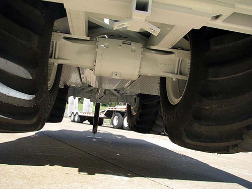 CME-750X Rubber Tire ATV Mounted Drill 4WD Controls
