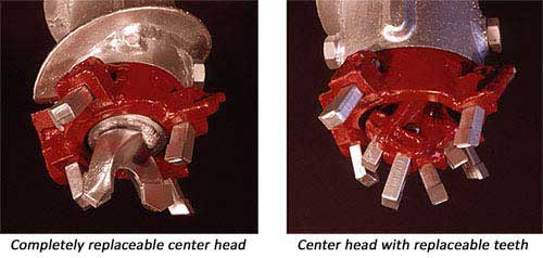 Hollow Stem Auger (HSA) Center Heads