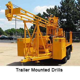 CME Trailer Mounted Auger Drilling Rigs